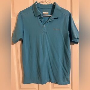 Columbia Men's Teal Polo Shirt